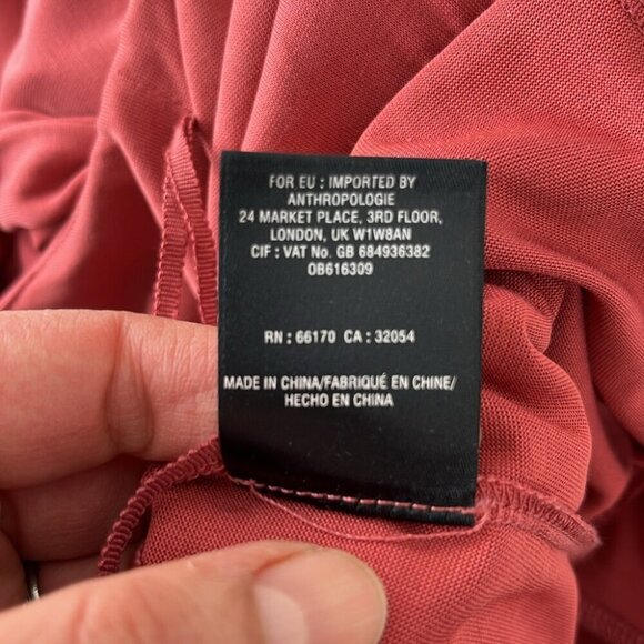 Anthropologie Moulinette Soeurs Eremita Dusty Rose-Coloured Loose Jumpsuit - Picture 15 of 15